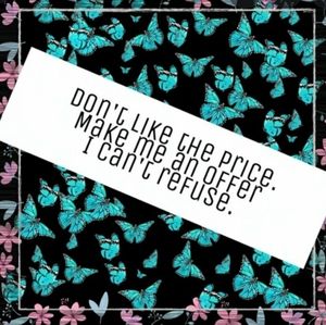 I'm always willing to entertain offers. 😍😍